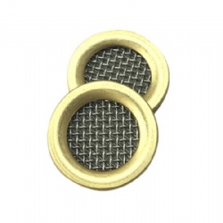 Brass Frame Wire Mesh Disc Filter